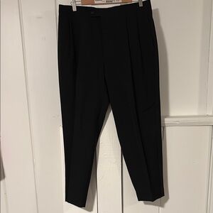 Tommy Hilfiger Black Dress Pants with Straight Leg Fit
